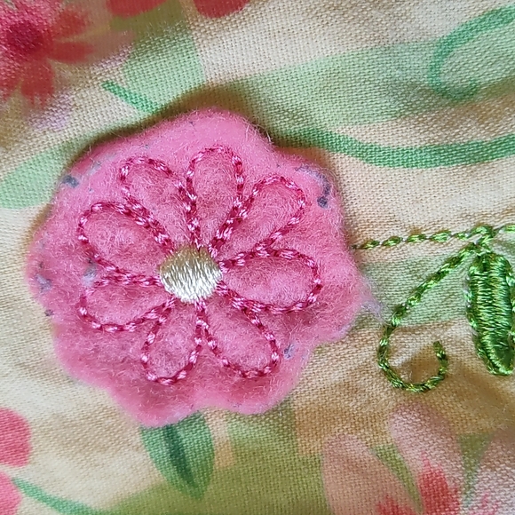 4/$10 Floral Easter Yellow Spring Outfit Dress Shirt/Pants! - Picture 5 of 11